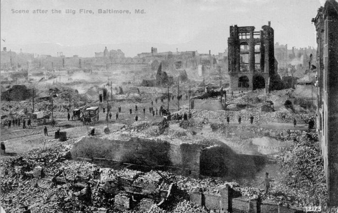 File:Rubble of the Great Baltimore Fire.jpg
