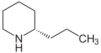 File:Coniin - Coniine.svg