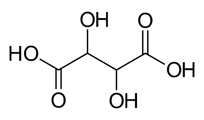 File:Tartaric acid.svg