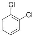 2D skeletal structure of 1,2-Dichlorobenzene