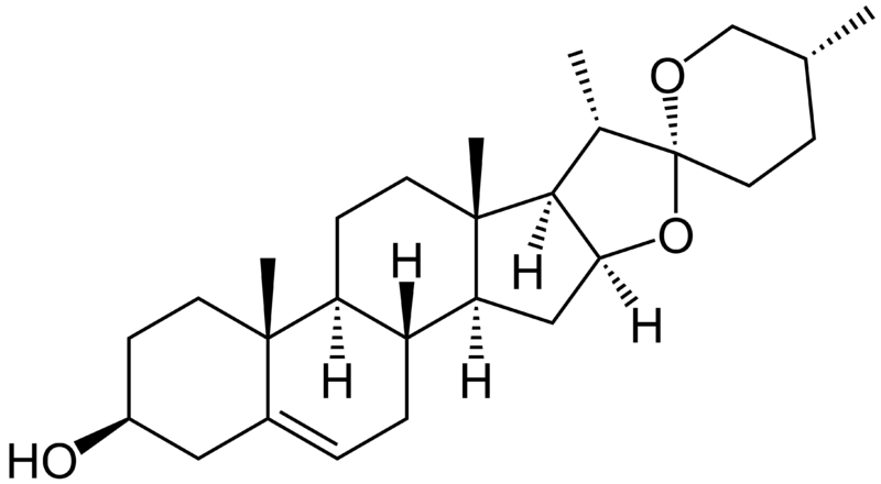 File:Diosgenin planar.png