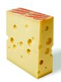 Emmentaler cheese block