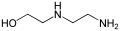 N-(2-hydroxyethyl)ethylenediamine structure