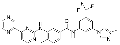 File:Radotinib.svg