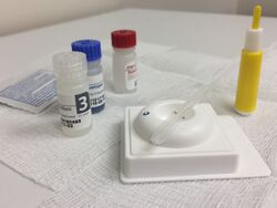 HIV antibody testing kit