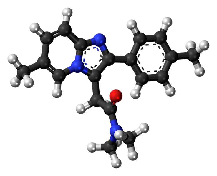 File:Zolpidem molecule ball.png