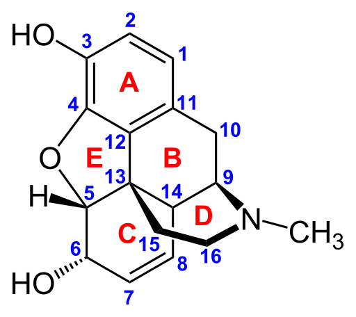 File:Morphine structure.svg