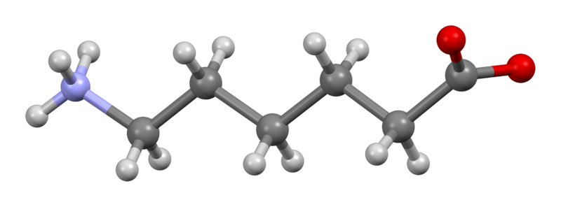 File:Aminocaproic-acid-from-xtal-3D-bs-17.png