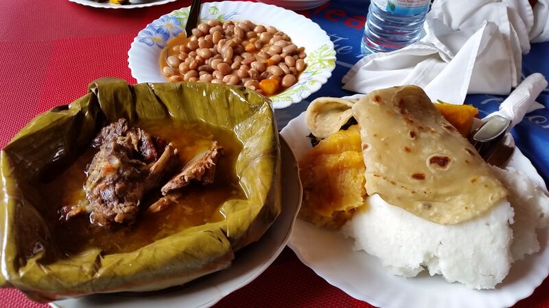 File:Ugandan traditional meal.jpg