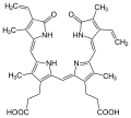 Biliverdin structure