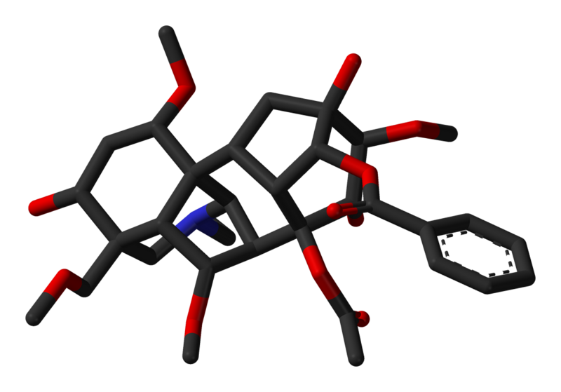 File:Aconitine-xtal-3D-sticks-skeletal.png