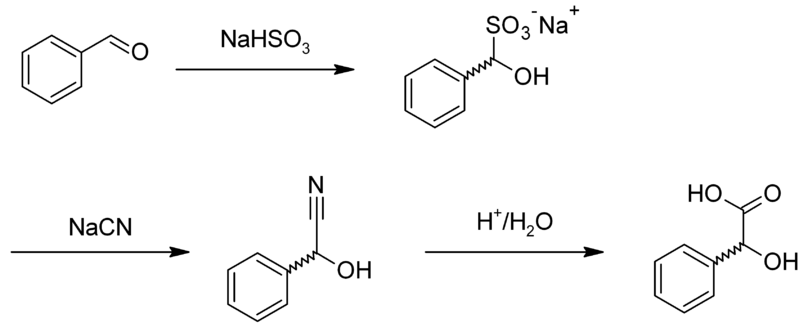 File:Preparation of mandelic acid.png