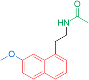 Chemical Structure of Agomelatine
