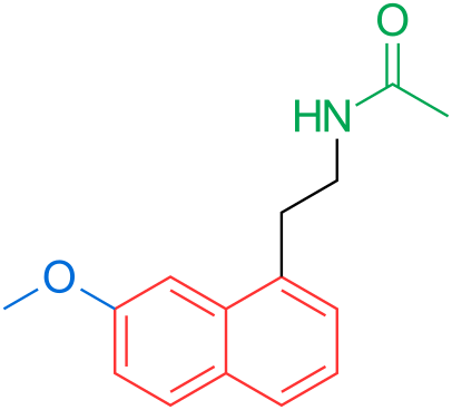 File:Agomelatine structure.svg