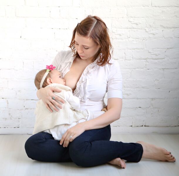 File:Barefoot Dutch Woman Breastfeeding.jpg