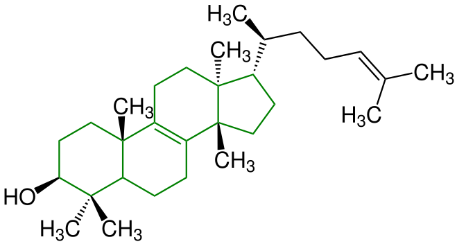 File:Tirucalladienol Strukturformel V2.svg