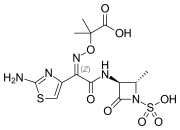 Aztreonam structure