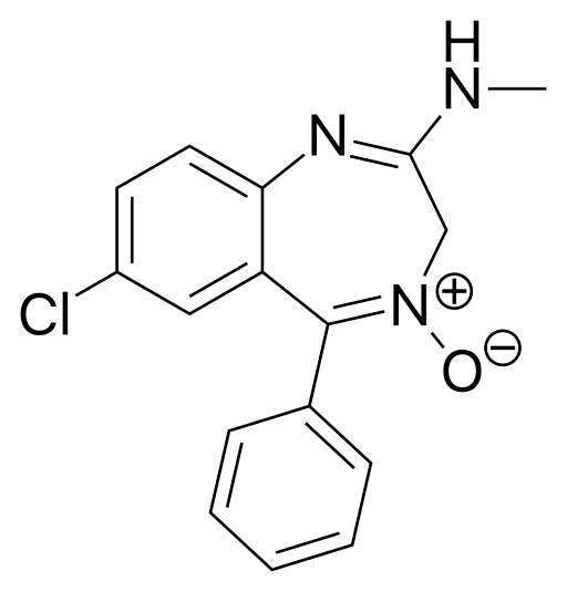 File:Chlordiazepoxide structure.svg
