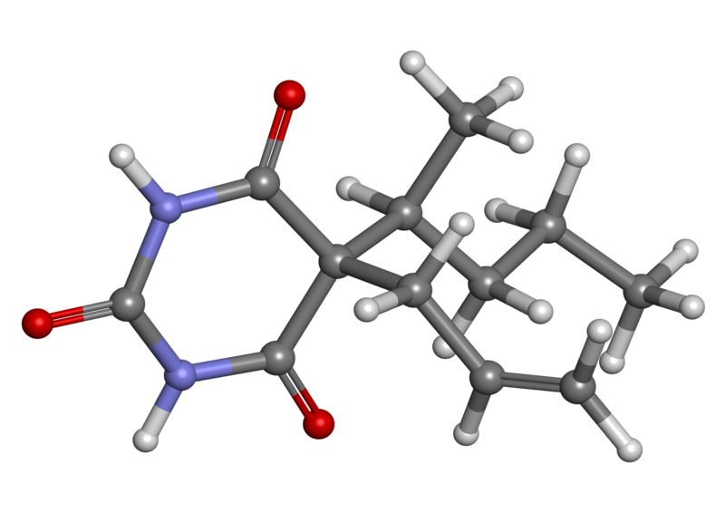 File:Secobarbital ball-and-stick.png