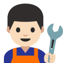 File:Emoji u1f468 1f3fb 200d 1f527.svg