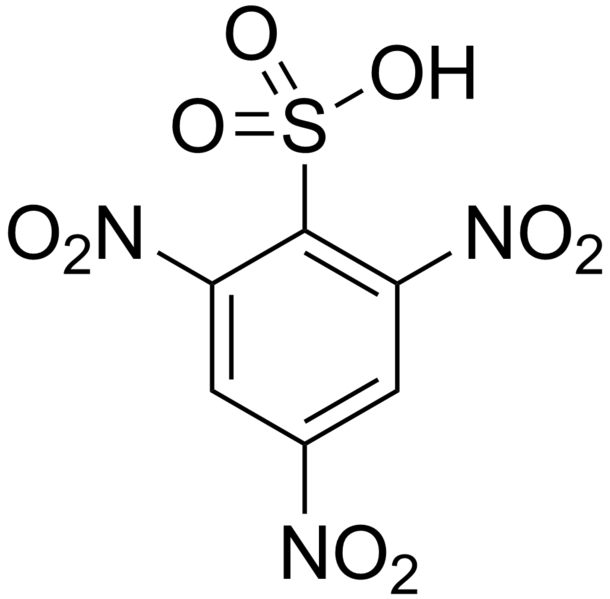 File:Trinitrobenzenesulfonic acid.png
