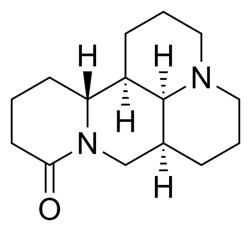 File:Matrine structure.svg