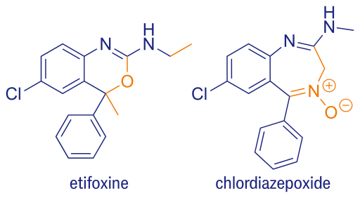 File:Etifoxine and chlordiazepoxide.svg