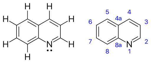 File:Quinoline chemical structure.svg