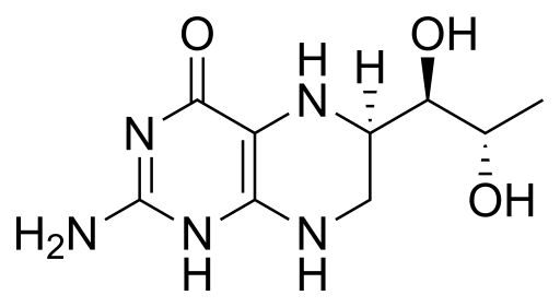 File:(6R)-Tetrahydrobiopterin structure.svg