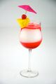 Pina Colada with umbrella