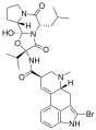 Bromocriptine molecule structure