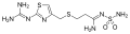 Famotidine chemical structure