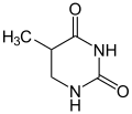 5,6-Dihydrothymin structure