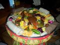 Ethiopian Cuisine - All Vegetarian variety among thousands