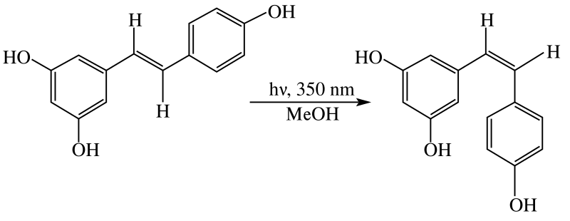 File:Rasveratrol isomerization-en.svg