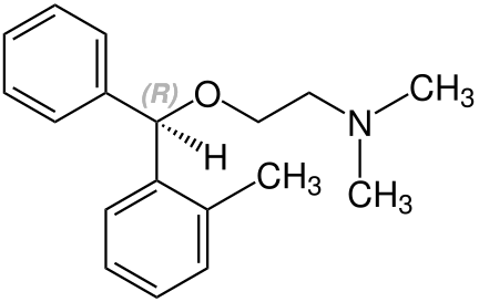 File:(R)-Orphenadrin Structural Formula V1.svg