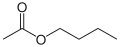 Butyl acetate chemical structure