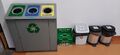 Recycling point at Gdansk University of Technology