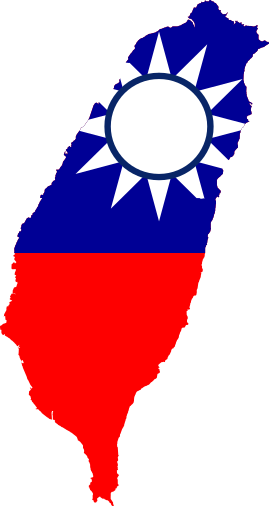 File:Flag map of Taiwan (ROC).svg