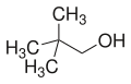 Neopentyl alcohol 2D structure
