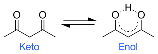 File:Acetylacetone keto-enol tautomerism.svg