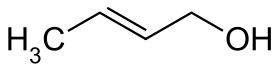 File:Crotonyl alcohol.svg