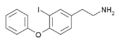 Structure of O-Phenyl-3-iodotyramine
