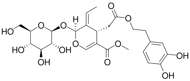 File:Oleuropein structure.svg