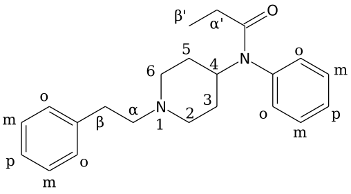 File:Fentanyl numbering.svg
