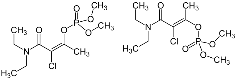 File:(E,Z)-Phosphamidon Structural Formulae V.1.svg
