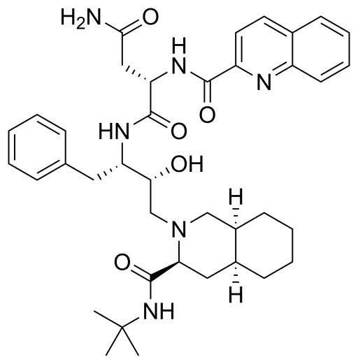 File:Saquinavir structure.svg