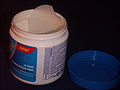 Pads containing salicylic acid for topical use