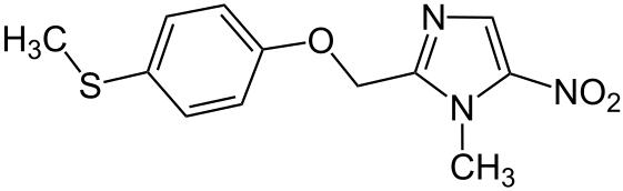 File:Fexinidazole Structural Formula V1.svg