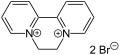 Diquat structural formula